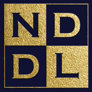 NDDL Logo Blue:Gold